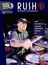 ULTIMATE DRUM PLAY ALONG RUSH BK/CD P.O.P. cover